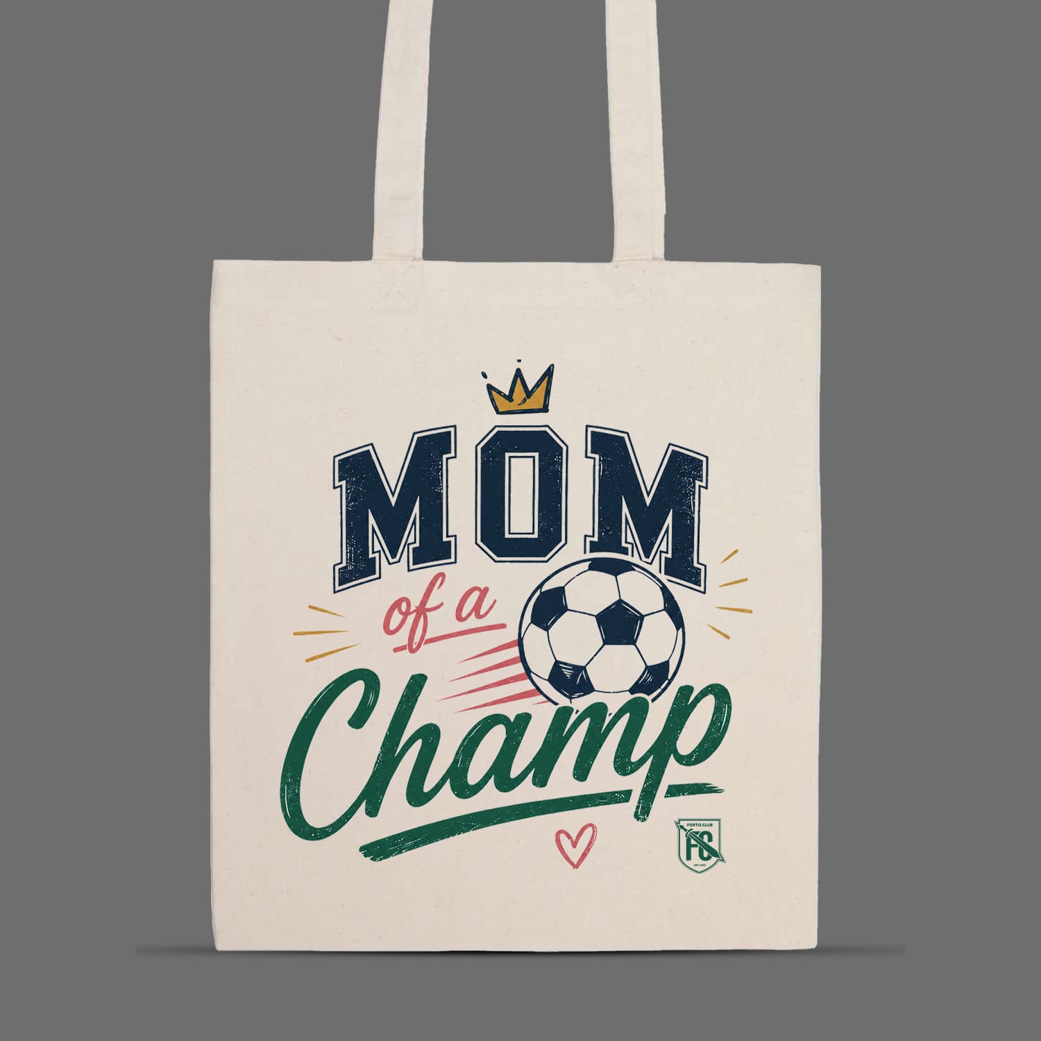 TOTE BAG MOM OF A CHAMP